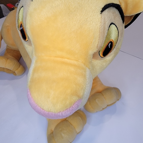 Vintage Lion King Disney Lion King Simba Vintage 2002 Two Foot Plush Hasbro - Picture 4 of 14